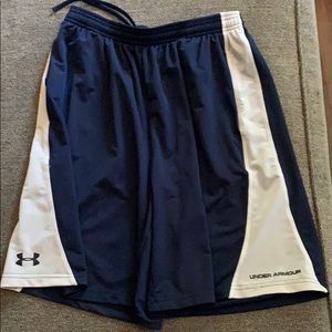 ☘️5/$20 Under Armour navy basketball shorts